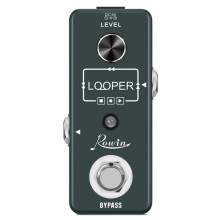 ROWIN LEF-332 Looper Pedal for Electric Guitar and Bass Digital Looping Station with 10 Minutes Recording True Bypass
