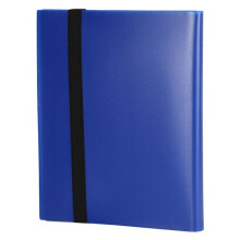 Großes Kartensammelbuch, Wasser- und Staubdicht, Brettspielkartensammlung Blau