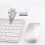 Wireless Silent Ergonomic Keyboard & Mouse Combo, 2.4G, Adjustable DPI 6