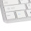 Wireless Silent Ergonomic Keyboard & Mouse Combo, 2.4G, Adjustable DPI 9