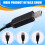 FTDI FT232RL Chip USB to RJ45 Cable RS485 Serial Port Delta IFD6500 Data Upgrade Cable Communication Interface Cable A 4
