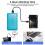 -H Vector Network Antenna Analyzer 2,8-Inch Touchscreen, 400mAh-Batterij, TX/RX-Modusmeting 10