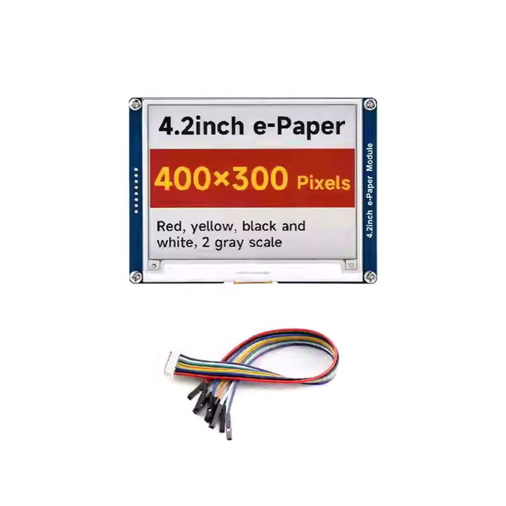 Waveshare 4.2 Inch For Raspberry Pi 4 E-Paper Module E-Ink Display With Spi Interface For Nucleo Stm32 B 6032125423536