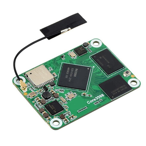Core3566 Module, Rockchip RK3566 Quad-Core Processor, for Raspberry Pi CM4,4GB+ 32GB Emmc with Wifi 2