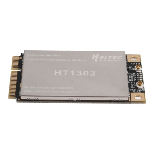 H ELTEC AUTOMATION HT1303 LoRaWAN Concentrator Module SX1302 SX1250 Chip LoRa Gateway Base Station Module 868MHz SPI Version