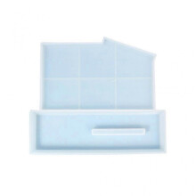 Resin Photo Frame Molds Trapezoid Silicone Molds for DIY Crafts Table Home Decor