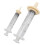 Concave Handle Dog Syringe Dispenser with Silicone Tip 10ml+30ml 7