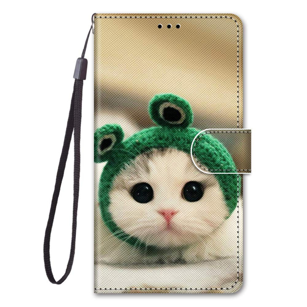 Wallet Case Pu Leather Flip Cover With Card Slots Stand Function Magnetic Closure For Moto G72 9347817625646