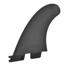 Black Tail Rudder Split Sport Surfboard Fins – Fast Reacting, Lightweight