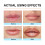 Βαφή χειλιών μακράς διαρκείας, peel-off lip liner τατουάζ με αδιάβροχη σύνθεση, ματ 8