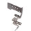 1Pair Replacement Laptop Right and Left Hinges Set for Asus ROG Strix GL753 4
