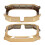 Shockproof PC Bumper Case Cover for GTS Explore Edition Gold 1
