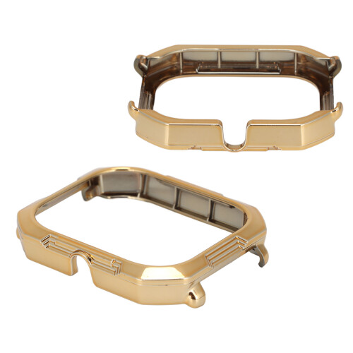 Stoßfeste PC-Schutzschale für Amazfit GTS Explore Edition, Gold 2