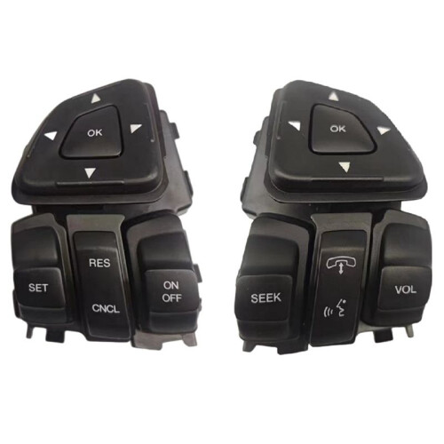 Car Multi-Function Media Steering Wheel Button Audio Volume Cruise Control  for   Explorer 2011-2014