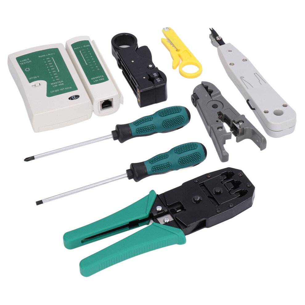 Network Cable Tester Kit 2Kt-2172 Wire Cutter & Stripper Pliers 4951376405738