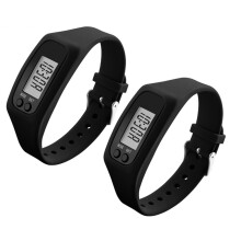 2pcs Lightweight Sports Watch with Step Counter, Calorie Tracker, Waterproof Design for Men and Women Walking Running