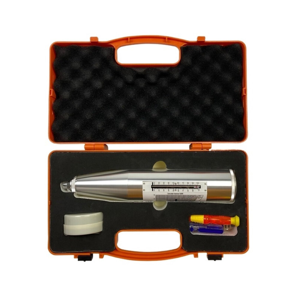 Zc3a Portable Concrete Rebound Hammer Tester Ndt Resiliometer Handheld English Manual 9187378492444