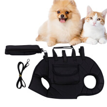 Pet Travel Carrier Cat Sling Bag with Breathable Mesh Waterproof Pouch and Shoulder Strap for Outdoor