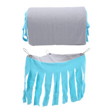 Rede de abrigo para pequenos animais de estimação, ideal para porquinhos-da-índia, furões, chinchilas e ouriços. Design fofo, resistente ao