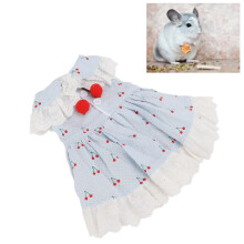 Blaues XL Kleines Haustierrock für Kaninchen, Chinchillas & Schweine