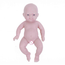 Reborn Baby Toy Xmas Gift for Doll Accessories Newborn Unpainted/Uncompleted for