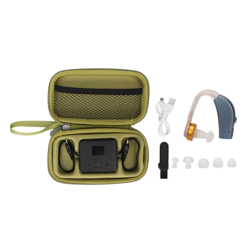 Adjustable Modes Hearing Amplifiers, Comfort Fit OTC Hearing Aids for Seniors with Rechargeable Hearing Aids, Clear Sound in Various Environments