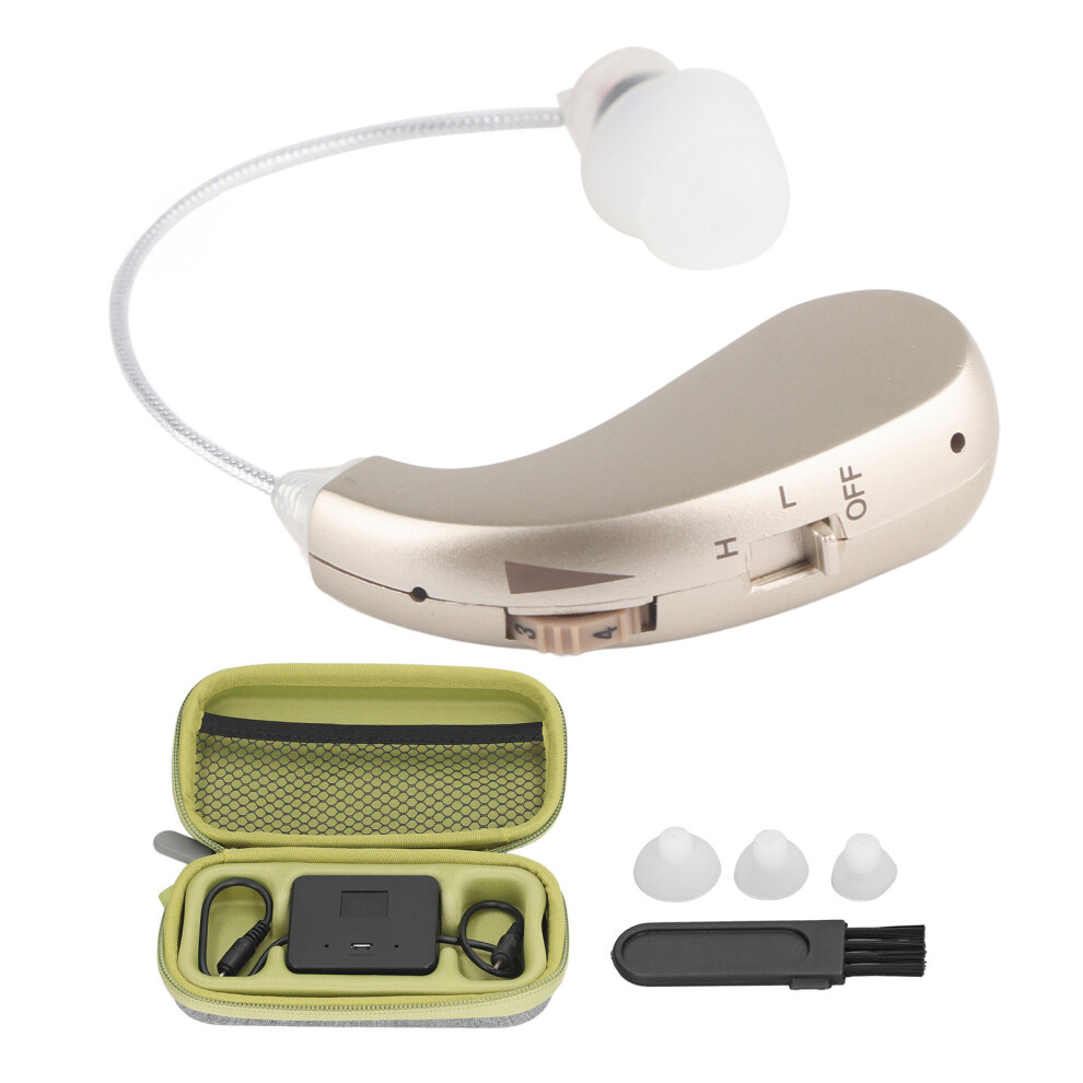Hearing Amplifiers, Invisible Rechargeable Hearing Aids for Seniors, Clear Sound Noise Cancellation, OTC Assistance Devices for Mild to Severe Hearing