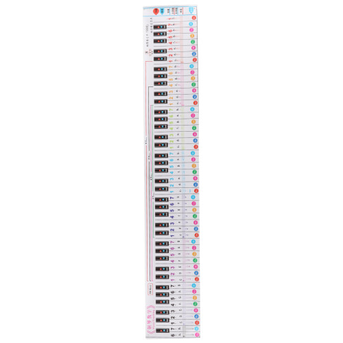 Piano Practice Chart for Beginners, Portable Piano Keyboard Teaching Aid with Numbered Notation and Stave Notes, 2 In 1 Learning Reference Tool for 2