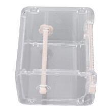 Transparenter Multi-Maskierungsband-Schneider-Dispensers beige, 10,3 x 9,1 x 7,1 cm