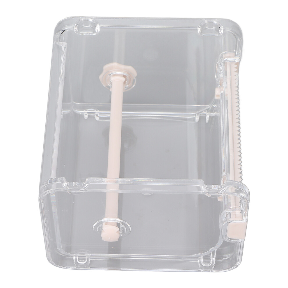 Transparent Multi Masking Tape Cutter Dispenser, Beige, 10.3X9.1x7.1cm 9331376412274