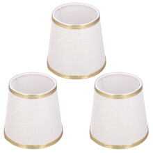 Abat-jour élégant en tissu, mini abat-jour pour lampes de table, finitions soignées garantissant durabilité et esthétique, sans danger pour les