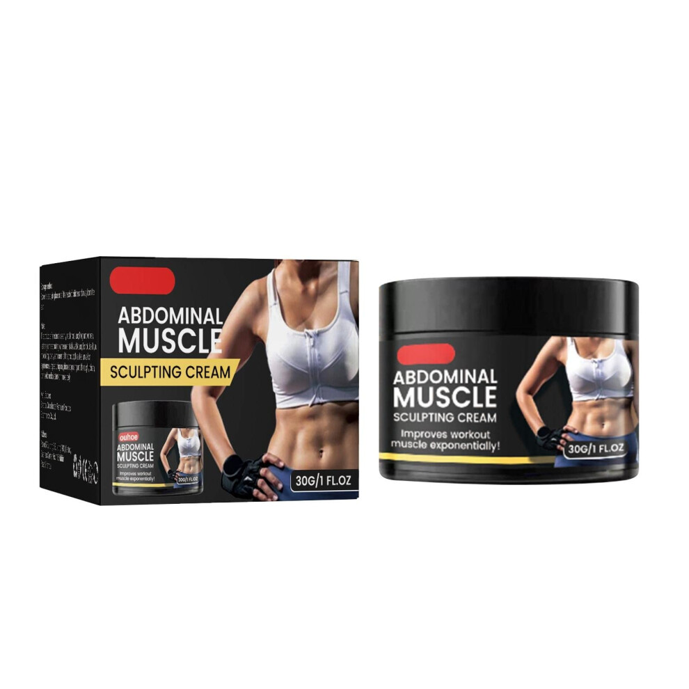 Cream Abdominal Fat Burning With Fast Muscle Definition For Waist Slimming And Belly Firming 30G