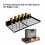 Hand Power Tool Organizer Rack Wall Mount Workshop Garage Mobile Tool Shelf Heavy Duty Electric Drill Tool Holder 6