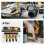 Hand Power Tool Organizer Rack Wall Mount Workshop Garage Mobile Tool Shelf Heavy Duty Electric Drill Tool Holder 10