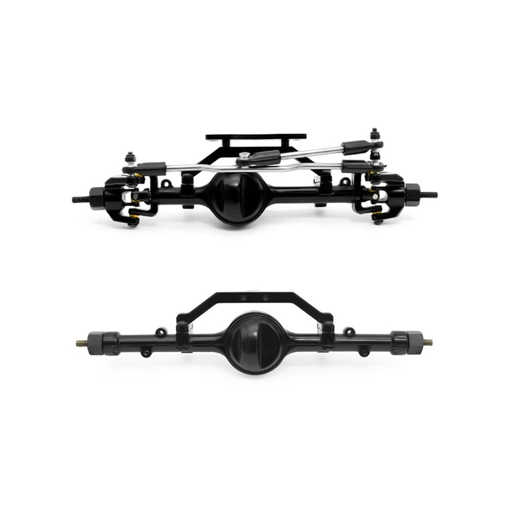 New Cnc Metal D90 Front And Rear Axles For 1/10 Rc Crawler Car Rc4wd D90 Gelande Ii Tf2 Yota Ii Axle Upgrade Parts Black 6033635411815