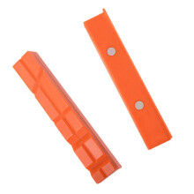 6 Inch Vise Jaw Pad Magnetic Cover Multi-Purpose Protector for Metal Bench Vise Machine Tool V-Shaped Style