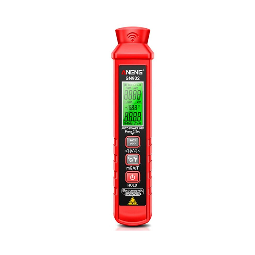Aneng Gn902 Electromagnetic Radiation Detector Temperature Tester Meter Radiation Analyzer With Lcd Backlight Screen 4713694695495