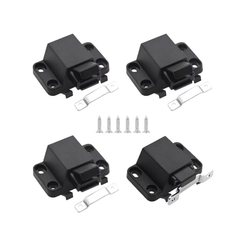 Self Closing Push Door Latches Hardware Kitchen Cabinet Push Latches Drawer Locks Push Pull Tips Rv Wardrobes 6032981951433