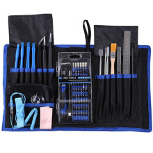 Set di Lotti di Strumenti per la Manutenzione del Computer Portatile di Smontaggio DIY nel Tessuto 80-In-1 di Cacciavite Multifunzionale
