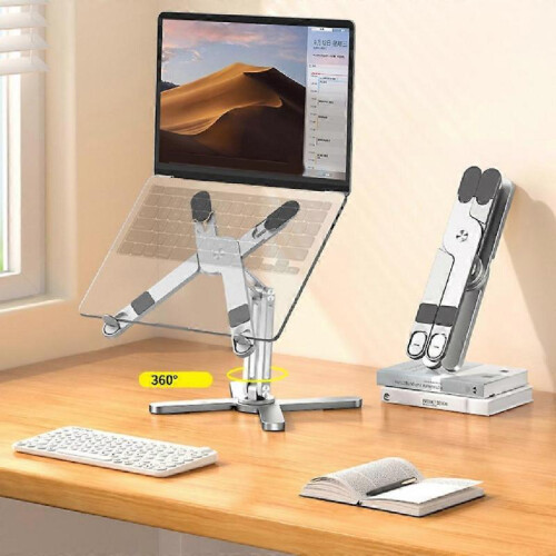 Portable Notebook Riser360 Degree Swivel Base for 11-16'' Tablets Pad Stand 2