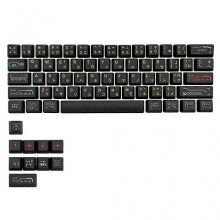 71 Keys Keycap Dye Sublimation OEM Profile Mechanical Keyboard for Game Lover