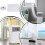 Waterproof AC Window Seal Draft Stopper for Energy Saving and Noise Reduction, Adjustable 3m 3