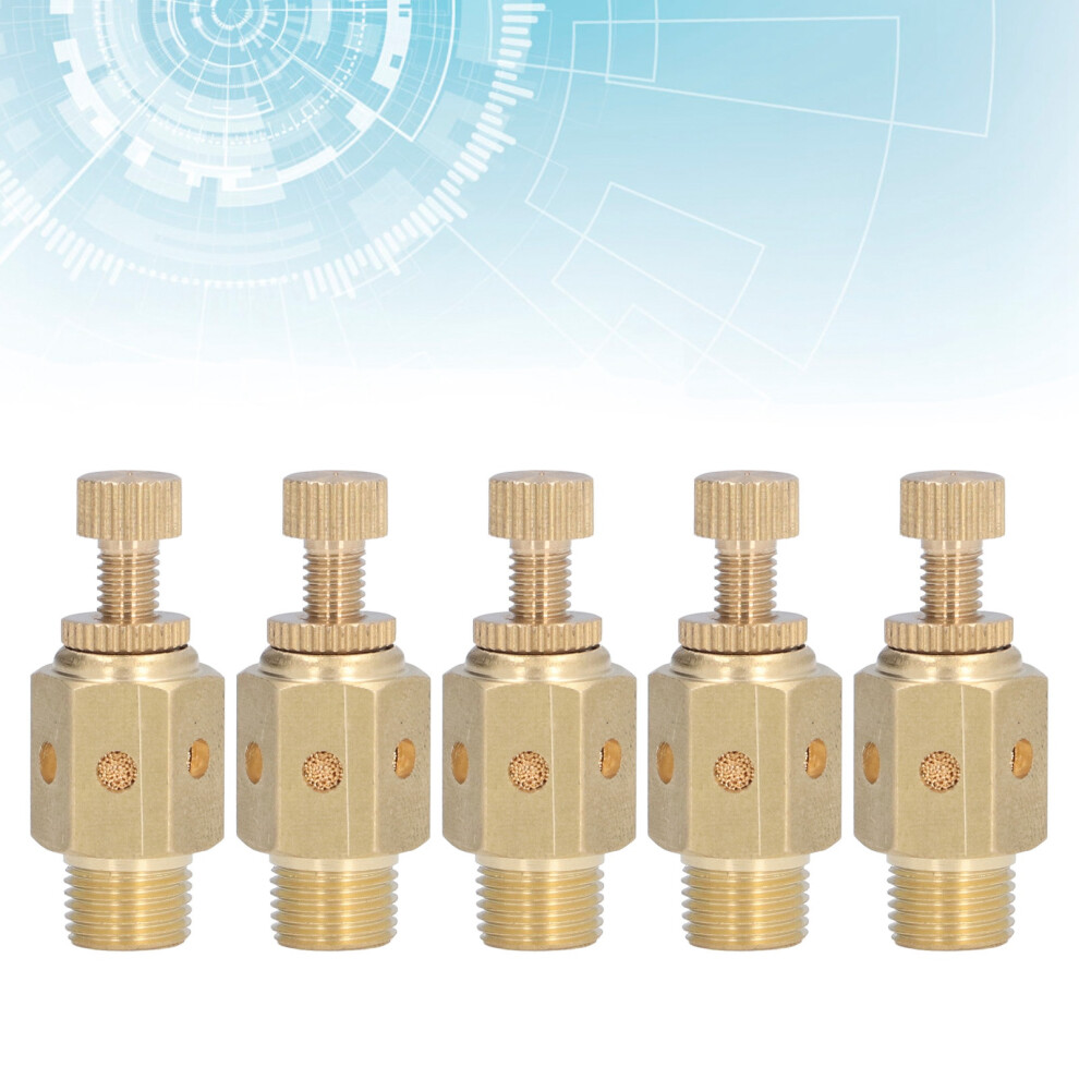 Brass Pneumatic Muffler G1/8 30Db Noise Reducer Kit Psc-01 9321376418772