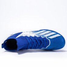 (Blue, 45) New competition-level football shoes, universal for men and women, professional game training sports shoes, short studs, crushed
