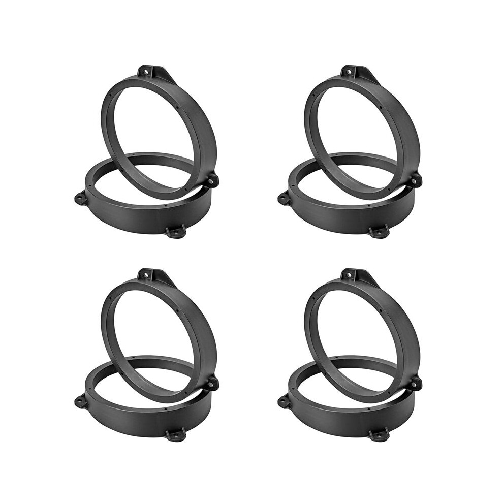 8X Front Door Speaker Adapter 6.5 Inch For Forester Impreza Outback Wrx/Sti Audio Speaker Spacer Ring Bracket 6031650280379