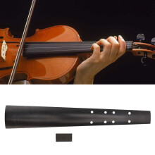 1/2 Violine Griffbrett Ebenholz LN236 Schwarz