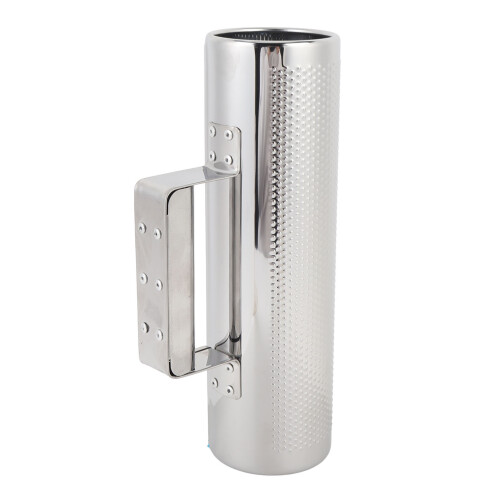 Guiro-Shaker aus Metall mit Schaber, 2