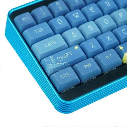 Exquisite 128 Keys Keycap PBT Dyes-Sublimation XDA Profile Keycaps 1