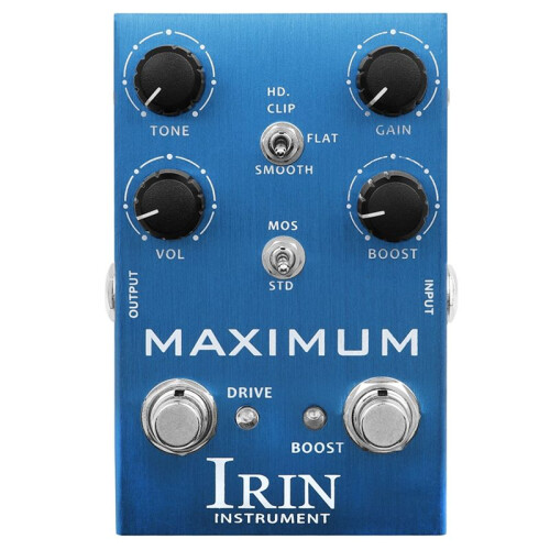 IRIN Gitarreneffekt-Equalizer, Gitarreneffektpedal, -Gitarren-Equalizer, Blau 1