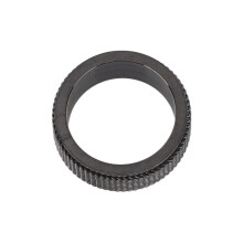 8MM Geräuschloser Titanstahl-Spinner-Ring zur Stressabbau – Schwarz, Größe 10